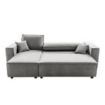Darby Reversible Corner Sofa With Sofa Bed | Corner | Light Grey