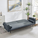 Jenna Suede Sofa Bed 3 Seater Living Room | Grey