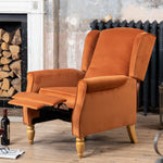 Barksdale Recliner Armchair | Orange