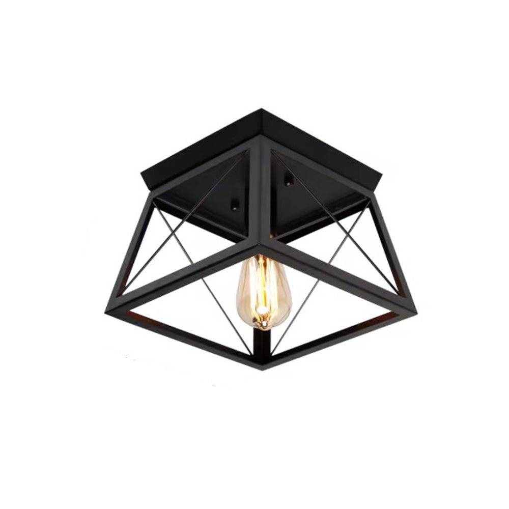 Bath Plus TB+ Vintage Metal Flush Mount Ceiling Light