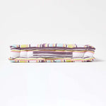Cotton Striped Floor Cushion | 50cm x 50cm | Osaka Green