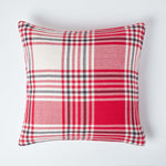Tartan Check Pattern Cushion Cover | 45cm x 45cm | Red