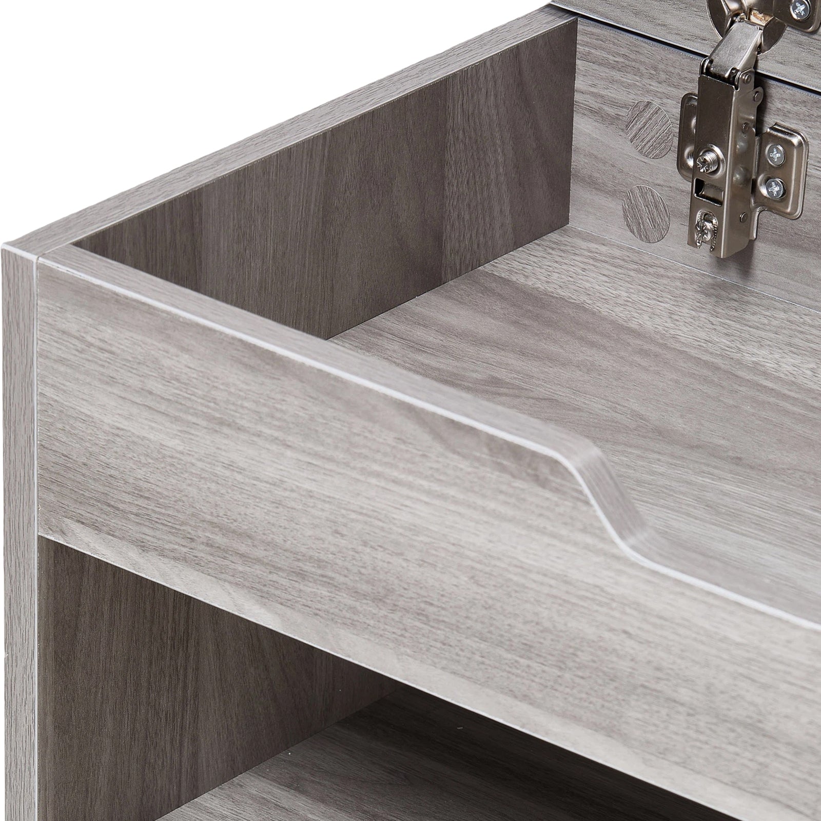 Breeins 3-tier Shoe Storage Bench With Cushioned Seat & Anti-tip Kit