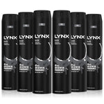 Xxl Black 48-hour High Definition Fragrance Body Spray Deodorant, 6x 250ml