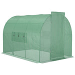 Reinforced Polytunnel Greenhouse 3x2m