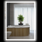 Illuminated Bathroom Mirror With Led 3 Colours Defogging