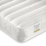 Rio White Wooden Kids Bed With Memory Foam Mattress | Single | White
