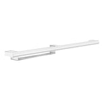 Chromed Stainless Steel Storage Shelf For Bathroom Grab Bar | Chromed Stainless Steel