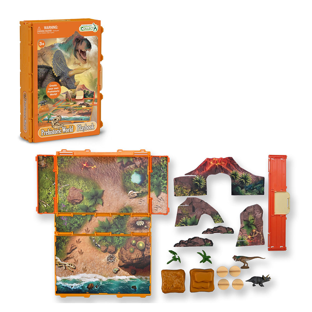 Prehistoric World Kids Dinosaur Playset