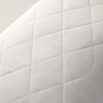 Premium Wool King Size Pillow With Quilted Case, 19 X 35"