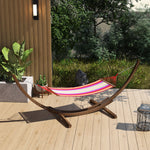 3(m) Wooden Hammock Stand For Garden, Patio | Brown