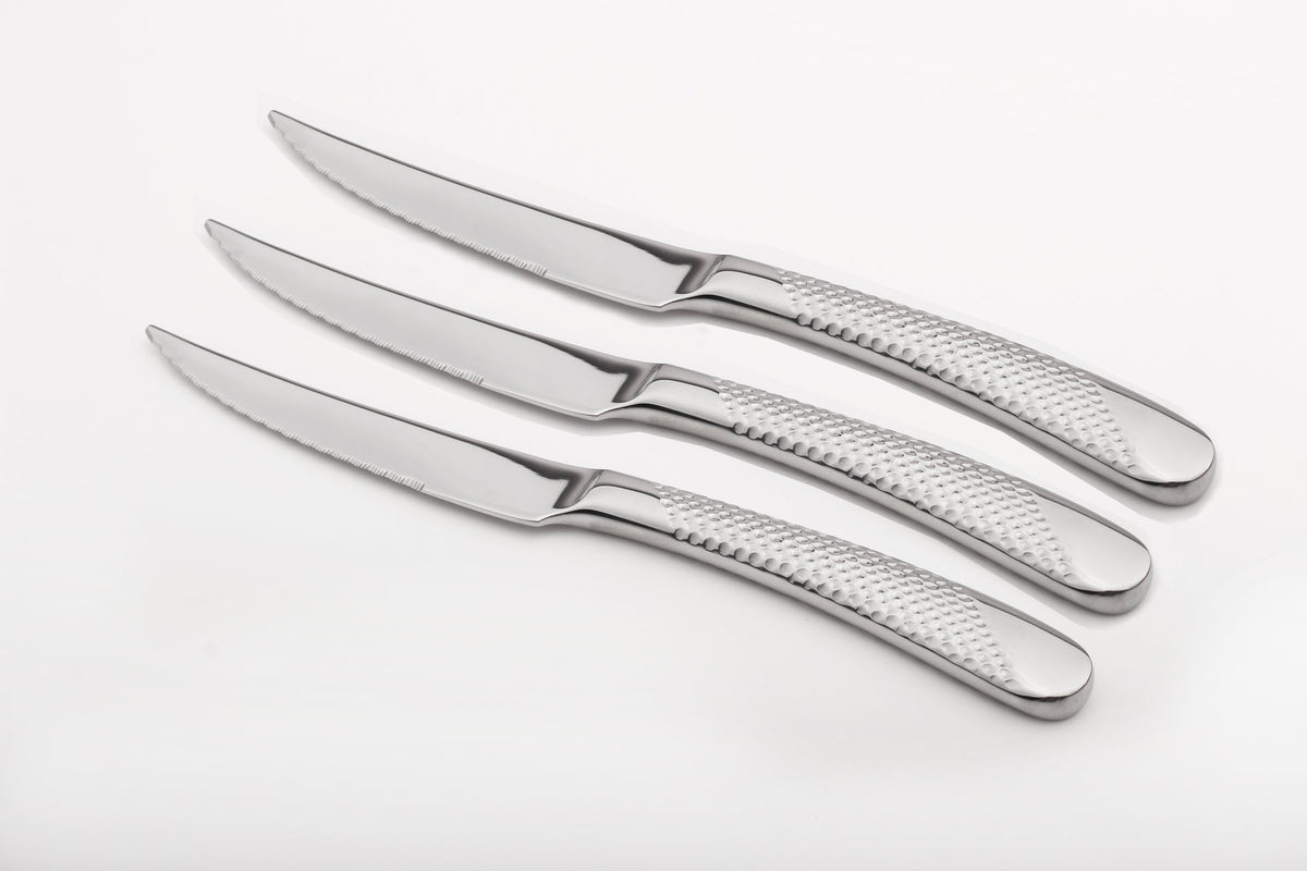 Cutlery 18/8 Stainless Steel Steak Knife Palace | Set of 4 | Silver
