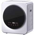 800w Compact Dryer Machine, 4 Kg Small Vented Tumble Dryer, Silver