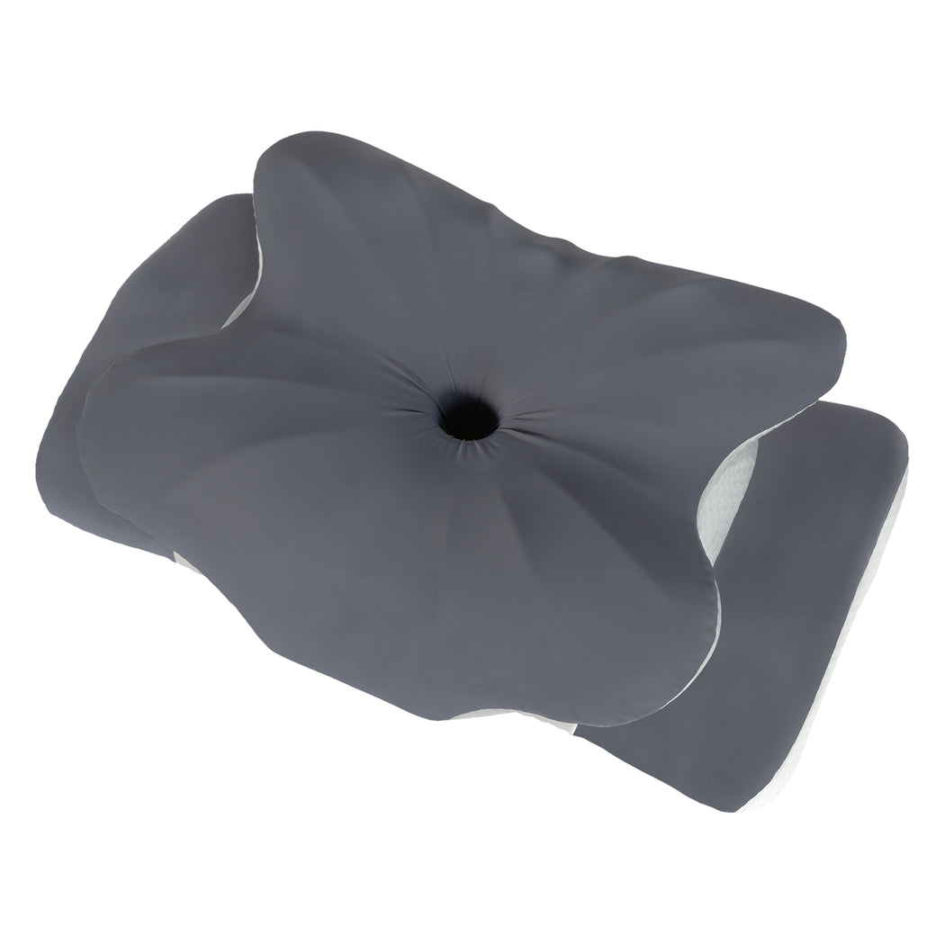 Lavio Ergonomic Butterfly Neck Pillow For Side Back Stomach Sleepers Washable