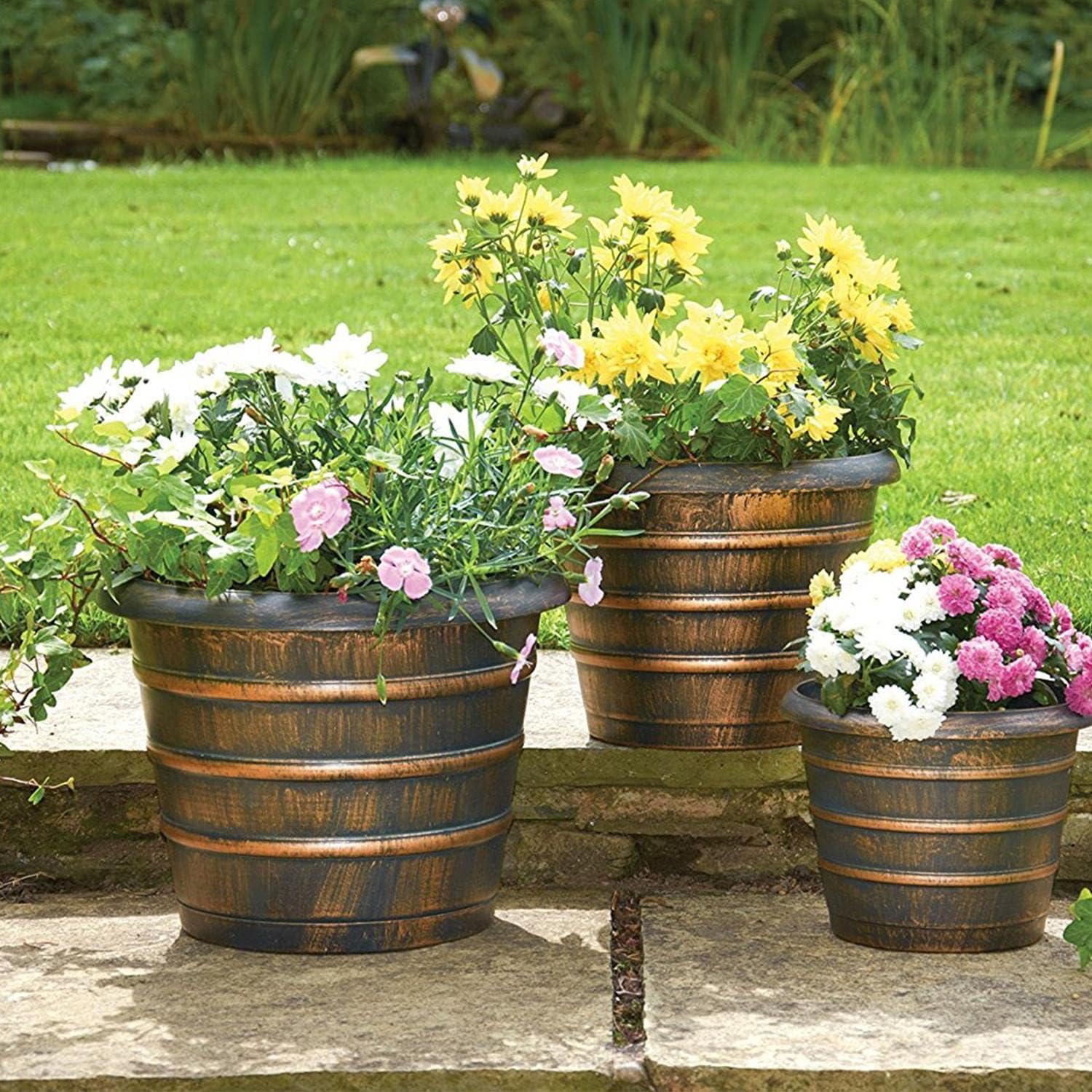 Garden_Gear Beehive Planters - Pack Of 3