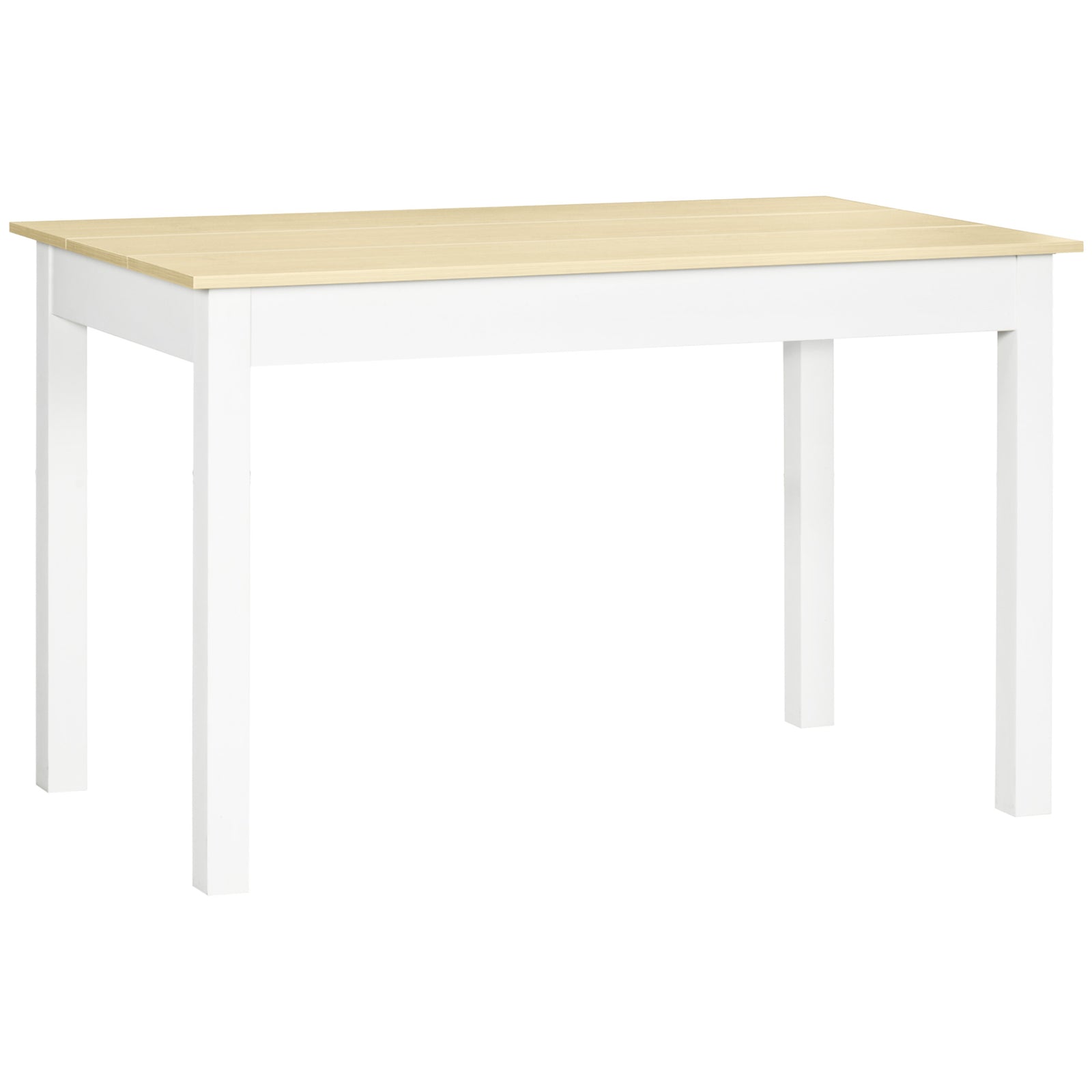 Dining Table For 4 To 6, Oak Wood Grain