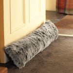 Decorative Faux Fur Draught Excluder