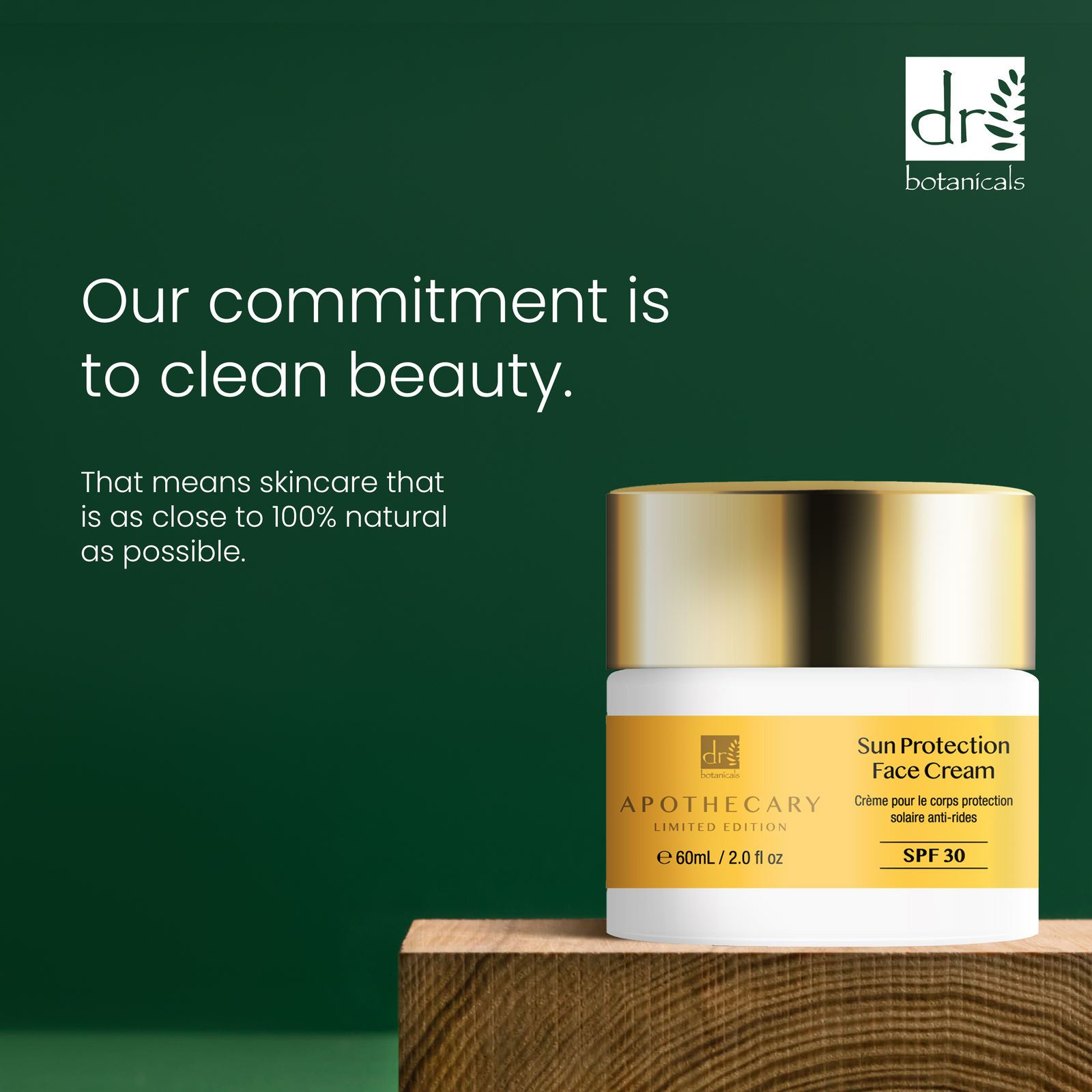 Sun Protection Face Cream Spf 30 60ml