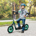 Kids Scooter With Adjustable Handlebar, Kick Scooter | Green
