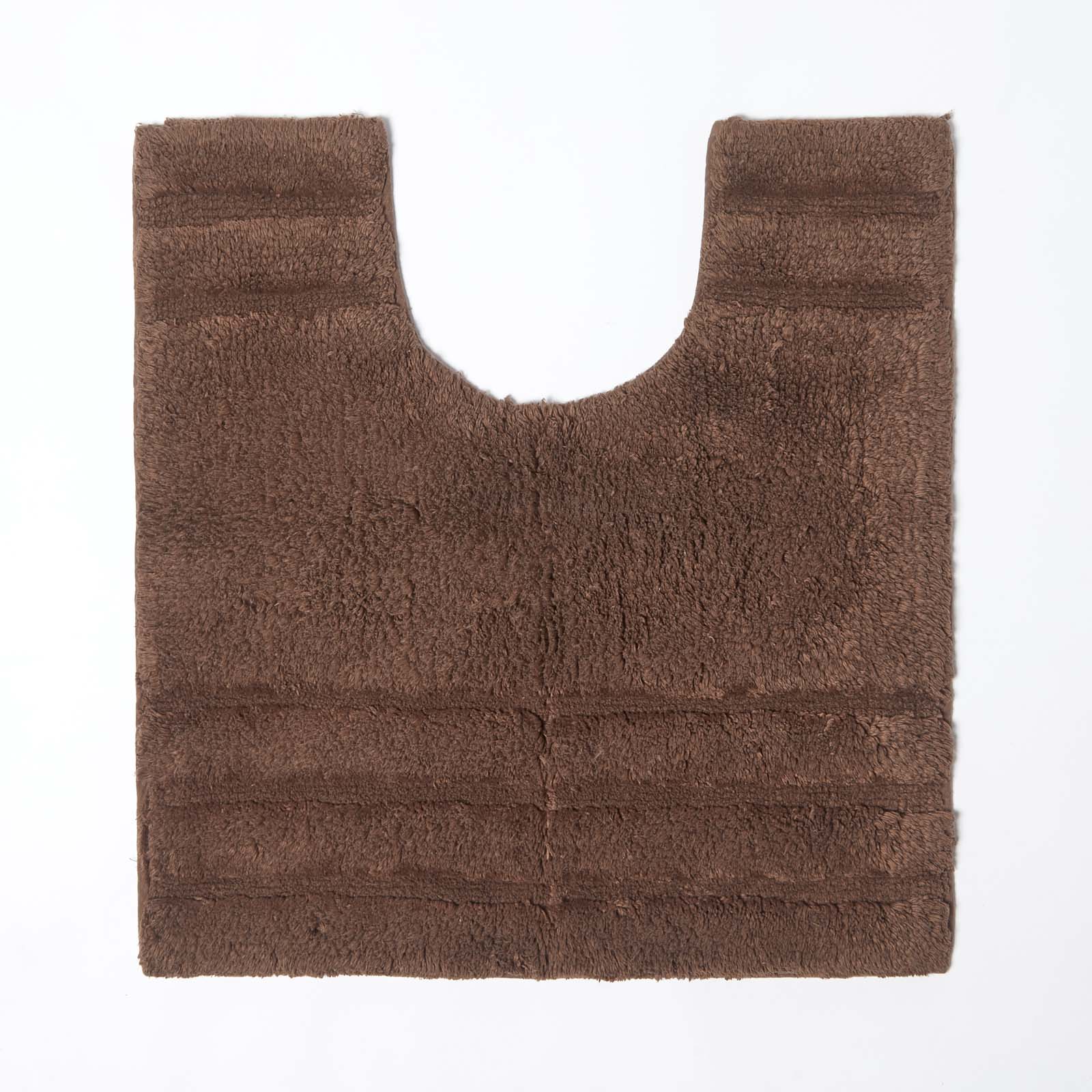 Spa Supreme Luxury Bath Mat | Pedestal Mat | Chocolate
