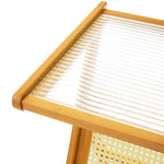 Breeins Small Bamboo End Table