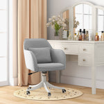 Office Chair W/ Massage Lumbar Pillow Wheels