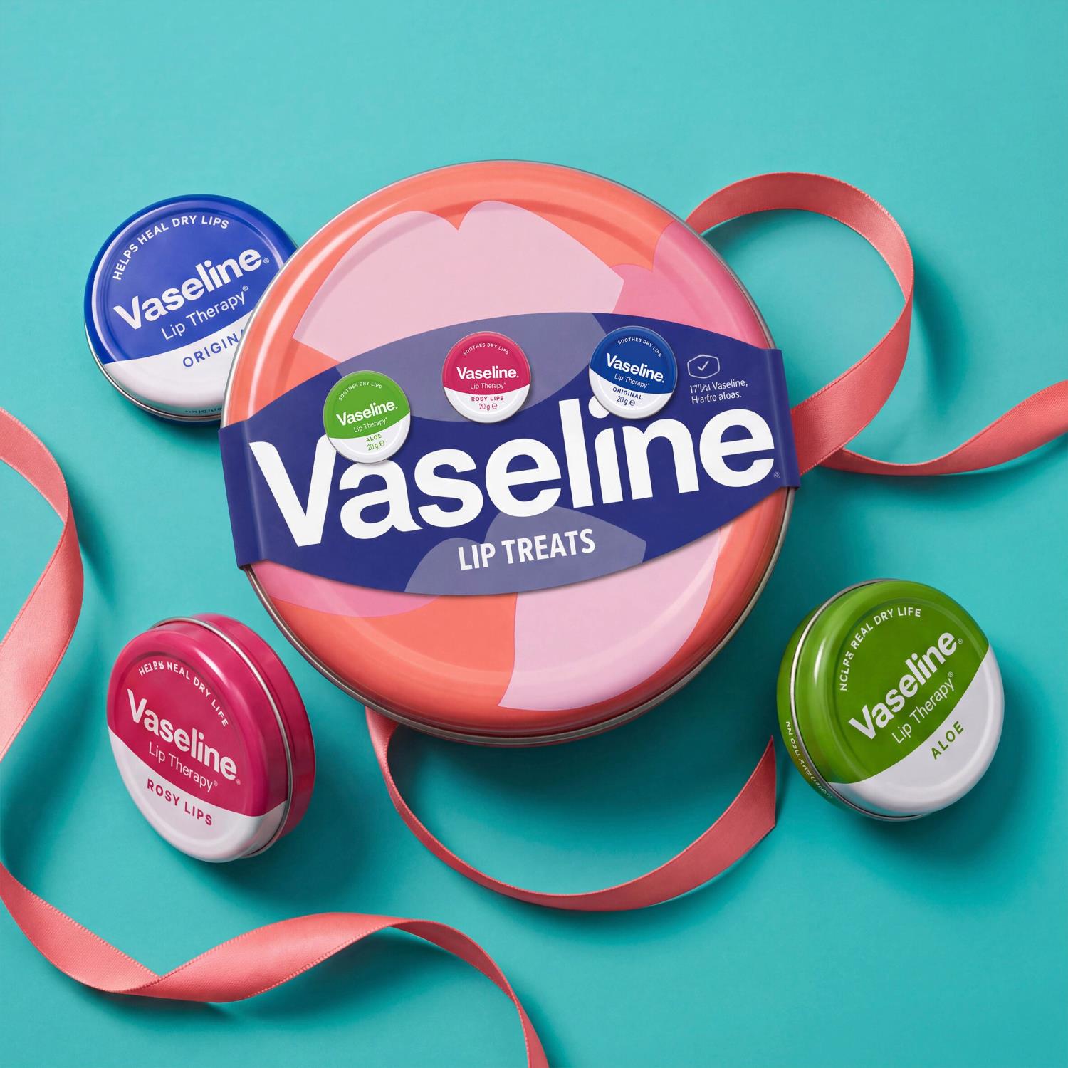 Lip Iconic Tin Collection Gift Set For Her, 3 Tins Of 20g Balm | Set of 3