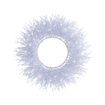 Indoor & Outdoor Living Arctic Snowdrift Christmas Wreath –  White With Warm White Led Lights