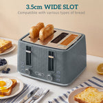 Kettle And Toaster Set With Strix Thermostat, Crumb Tray | Grey