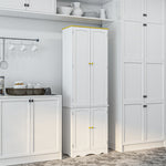 Farmhouse Cupboard With 4 Shelves