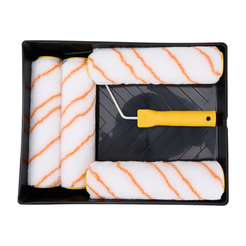 9inch Paint Roller Set With Paint Tray | Set of 6
