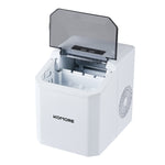 Breeins 12kg/24h Portable Ice Maker Machine 1.3l Self-cleaning Countertop Ice Cube Maker With Ice Scoop & Basket White