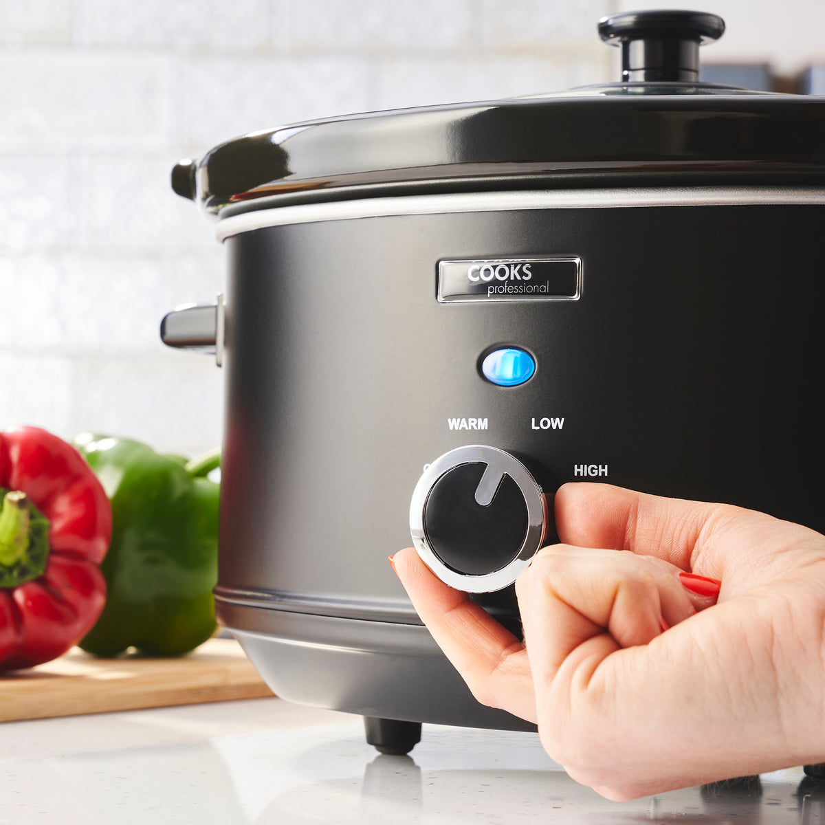 Cooks Professional Slow Cooker - Analogue Control