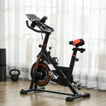 8kg Flywheel Exercise Bike W/ Adjustable Height, Resistance | Black