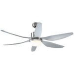 Reversible Ceiling Fan W/ Light, 6 Blades Indoor Led Fan