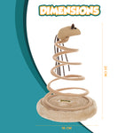 Cat Spiral Springing Toy
