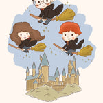 Harry Potter Cartoon Birthday Card Official Product