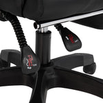 Rgonomic Gaming Chair With Adjustable Height & Backrest Office Computer Chair With Footrest And Pillow | Black