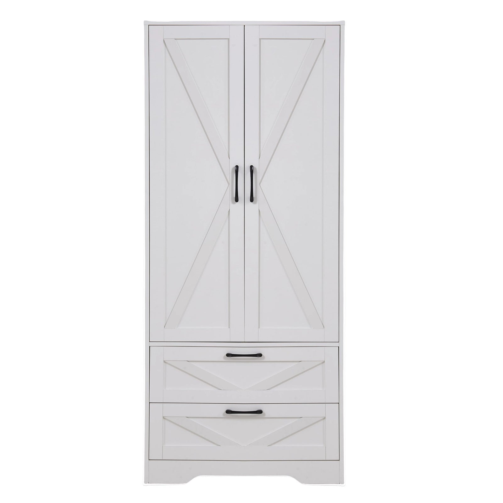 Breeins 2-door Wardrobe With Drawers