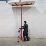 16ft Rolling Drywall Lifter Panel Hoist Jack Tool | Red