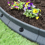 Flexible Lawn Edging 1.2m X 20 | Grey