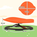 Planet-shaped Kids Swivel Chair, Sensory Spinning Chair | Orange