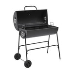 Outdoor Garden Charcoal Grill With Wheels