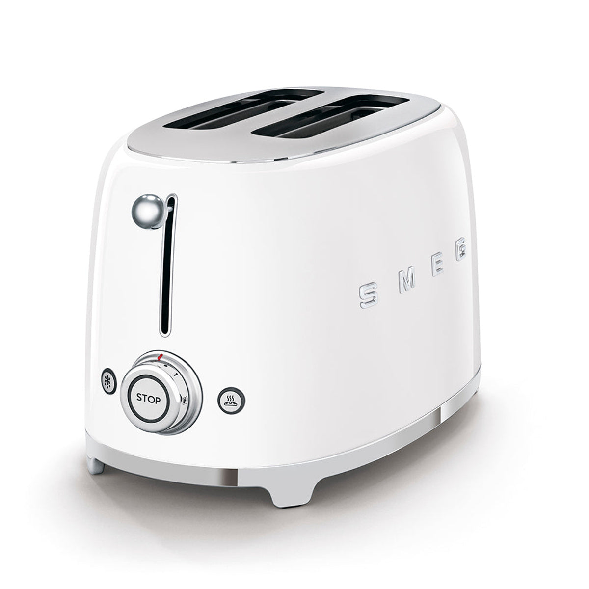 Klf05 & Tsf01 Retro Mini Kettle & 2 Slice Toaster Set | White