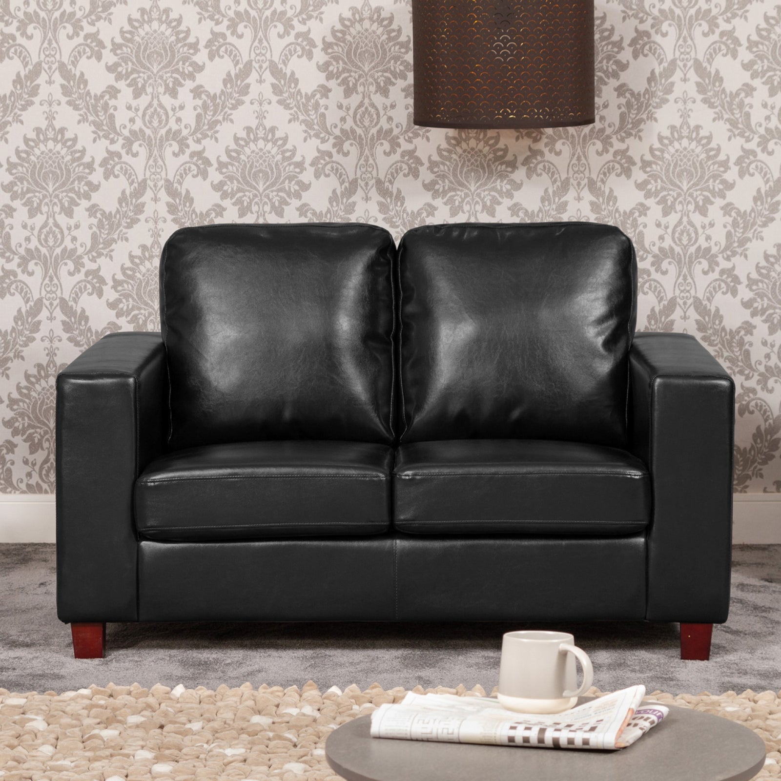 Woodleigh 2 Seat Sofa | 2 | Black