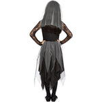 Girls Black Graveyard Bride Costume | Age 10-12
