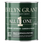All-in-one Multi Surface Indoor & Outdoor Paint - Satin | 2.5l | Midnight Black