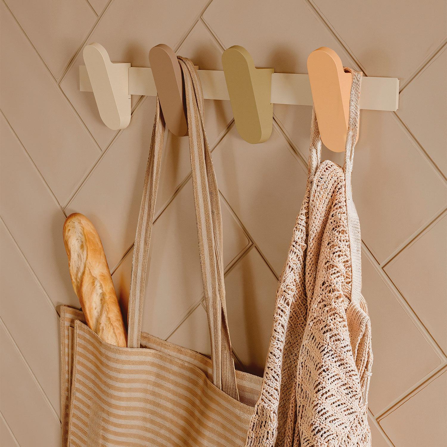 Towel Hook Coat Hook 2 Pieces Compatible With Alife Collection | Peach