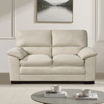 Ramona Soft Fabric 2 Seat Sofa | Ecru