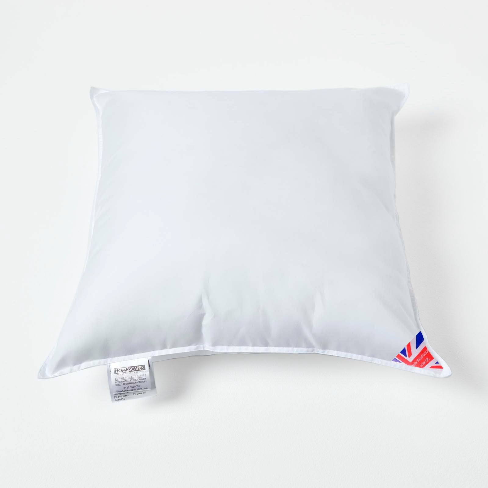 Super Microfibre Cushion Pad | 55cm x 55cm | White